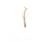 Lot de 25 étiquettes blanches rondes 6 cm avec œillet doré et ficelle 5 m - Créalia