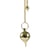 Pendule Goutte Métal Doré - 20 Gr