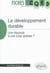 Le développement durable - une réponse à une crise globale ?