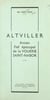 Altviller - Ancien fief épiscopal de la vouerie Saint-Nabor