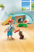 Playmobil - Enfant 2 cochons d'Inde et accessoires - 71746