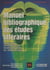 Manuel bibliographique des études littéraires