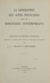 La géographie des Alpes françaises dans les romanciers contemporains - Thèse pour le doctorat d'Université présentée à la Faculté des lettres de l'Université de Grenoble