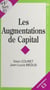 Les Augmentations de capital