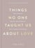 Things No One Taught Us About Love - The Sunday Times Bestseller. How to Build Healthy Relationships with Yourself and Others