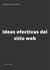 Ideas efectivas del sitio web