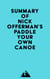 Summary of Nick Offerman's Paddle Your Own Canoe