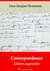 Correspondance – suivi d'annexes - Nouvelle édition 2019