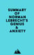 Summary of Norman Lebrecht's Genius & Anxiety