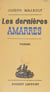 Les dernières amarres