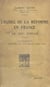 L'échec de la Réforme en France au XVIe siècle - Contribution à l'histoire du sentiment religieux