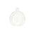 Suspension boule en verre avec trou  - Hauteur 8 cm - Cultura Collection - Botanique nature