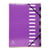 Trieur A4 - 12 compartiments - Iderama - Carton - Exacompta - Violet