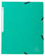 Chemise à élastique sans rabat A4 - Carton - Exacompta - Vert