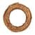 Couronne de porte - 30 cm - osier naturel