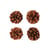 4 pommes de pin - 6 cm