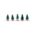 Set de 5 mini sapins enneigés 4 cm - Créalia