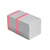 Exacompta – Bloc vendeur à bande couleur rouge – 100 feuillets – Double numérotage – 6,6 × 13,5 cm
