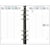 Recharge agenda semainier 2026 Exacompta - 10,5 x 17,2 cm - Exatime 17