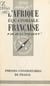 L'Afrique équatoriale française et le Cameroun