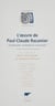 L'Œuvre de Paul-Claude Racamier - Paradoxalité, antœdipe et incestualité