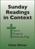 Sunday Readings in Context Year A Trinity to Christ the King - Sunday Readings in Context, #2