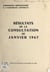 Commission préparatoire à l'assemblée générale - Résultats de la consultation de janvier 1967