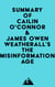 Summary of Cailin O'Connor & James Owen Weatherall's The Misinformation Age