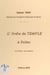 L'Ordre du Temple à Reims - Son histoire, ses mystères
