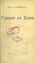 Timon et Zozo