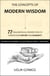 The Concepts of Modern Wisdom - 77 Philosophical Perspectives to Understand Nature and Humanity