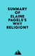 Summary of Elaine Pagels's Why Religion?