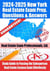 2024-2025 New York Real Estate Exam Prep Questions & Answers: Study Guide to Passing the Salesperson Real Estate License Exam Effortlessly