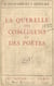 La querelle des comédiens et des poètes - Conférence faite à Paris, à l'Université des Annales, le 7 mars 1928 ; répétée le 20 mars 1928, et refaite à Bruxelles le 23 mars 1928