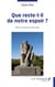 Que reste-t-il de notre espoir ? - Pages de mon blog 2019 - 2024