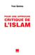 Pour une approche critique de l'islam