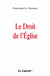 Le droit de l'Eglise