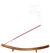 Support à encens en pirogue bois