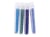4 tubes de perles de rocaille tons bleus - Créalia