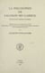 La philosophie de Salomon Ibn Gabirol - Étude d'un néoplatonisme