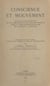 Conscience et mouvement - Essai sur les rapports de la conscience et de l'effort moteur dans la philosophie française de Condillac à Bergson