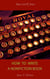 How to Write a Non-Fiction Book - New 2020 Edition