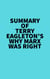 Summary of Terry Eagleton's Why Marx Was Right