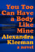 You Too Can Have a Body Like Mine - A Novel