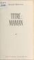 Titre, maman