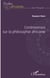Controverses sur la philosophie africaine