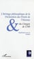 L'HERITAGE PHILOSOPHIQUE DE LA DECLARATION DES DROITS DE L'HOMME ET DU CITOYEN DE 1789 - Signification pour la Caraïbe