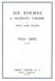 Poèmes de M. Carême (6) - partition 3 voix