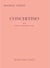 Concertino pour harpe - partition harpe