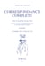 Correspondance complète. Volume I, Octobre 1807- 8 juillet 1820